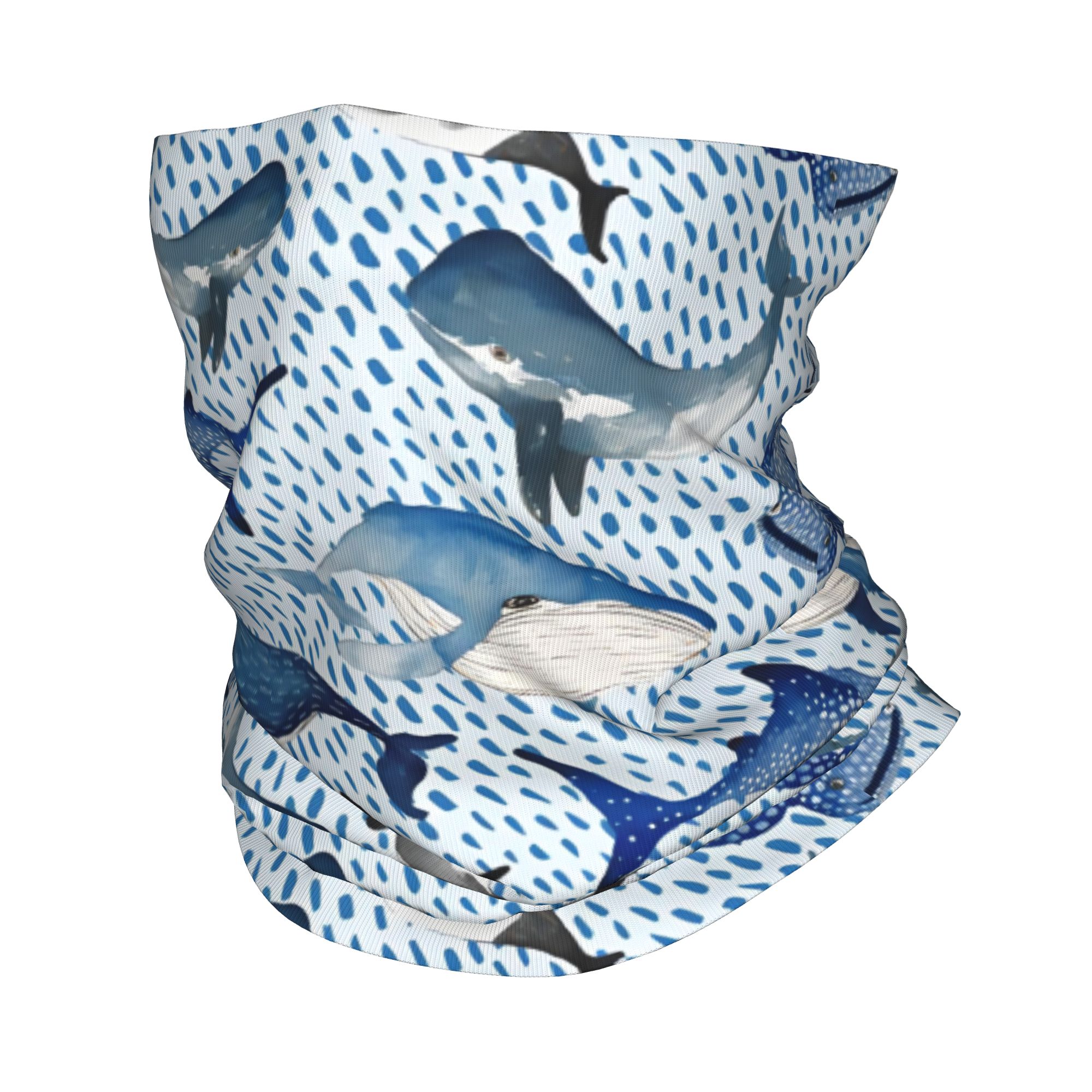 Neck Gaiter Fleece - Bandana Leher Penghangat Musim Dingin Motif