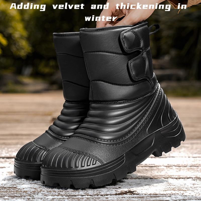 Waterproof Winter Boot - Sepatu bot salju musim dingin pria