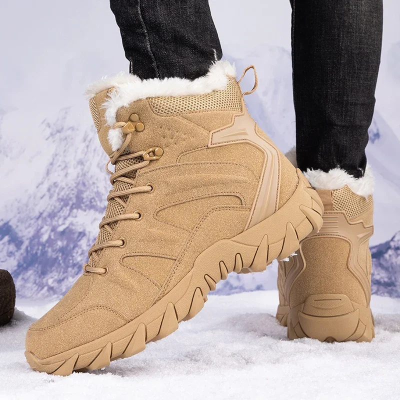 Waterproof Winter Boot - Sepatu Bot Taktis Musim Dingin Pria