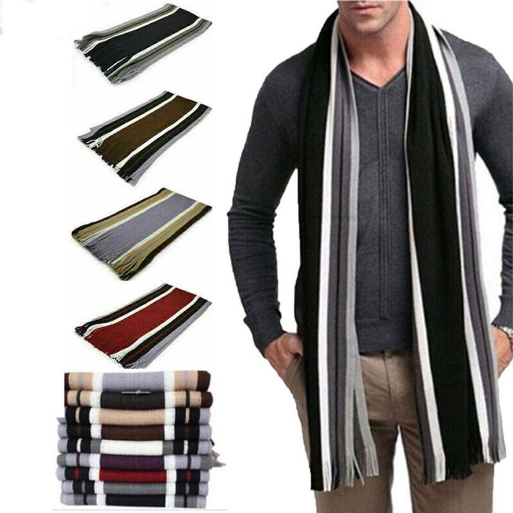 Syal pria kasmir, syal panjang - Wool Scarf Men ulasan dan harga