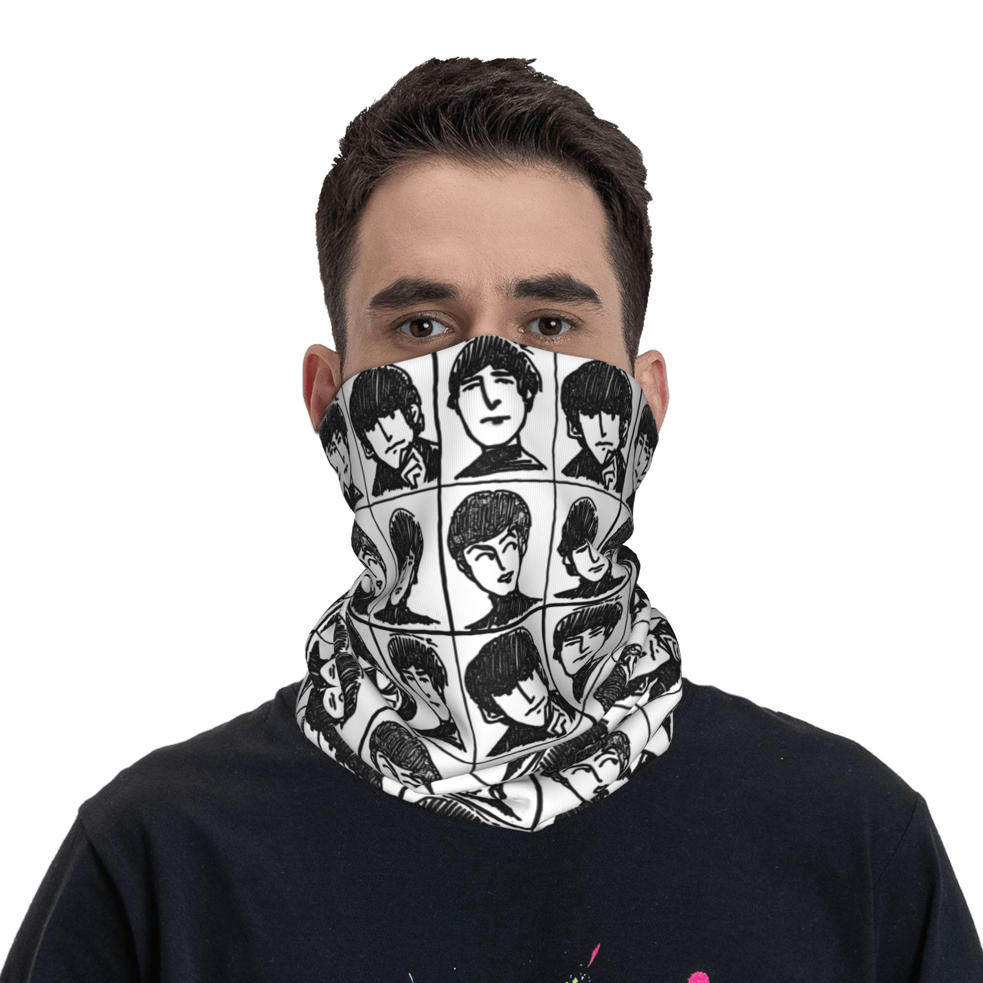Bandana Leher Musim Dingin The - Neck Gaiter Fleece ulasan dan harga