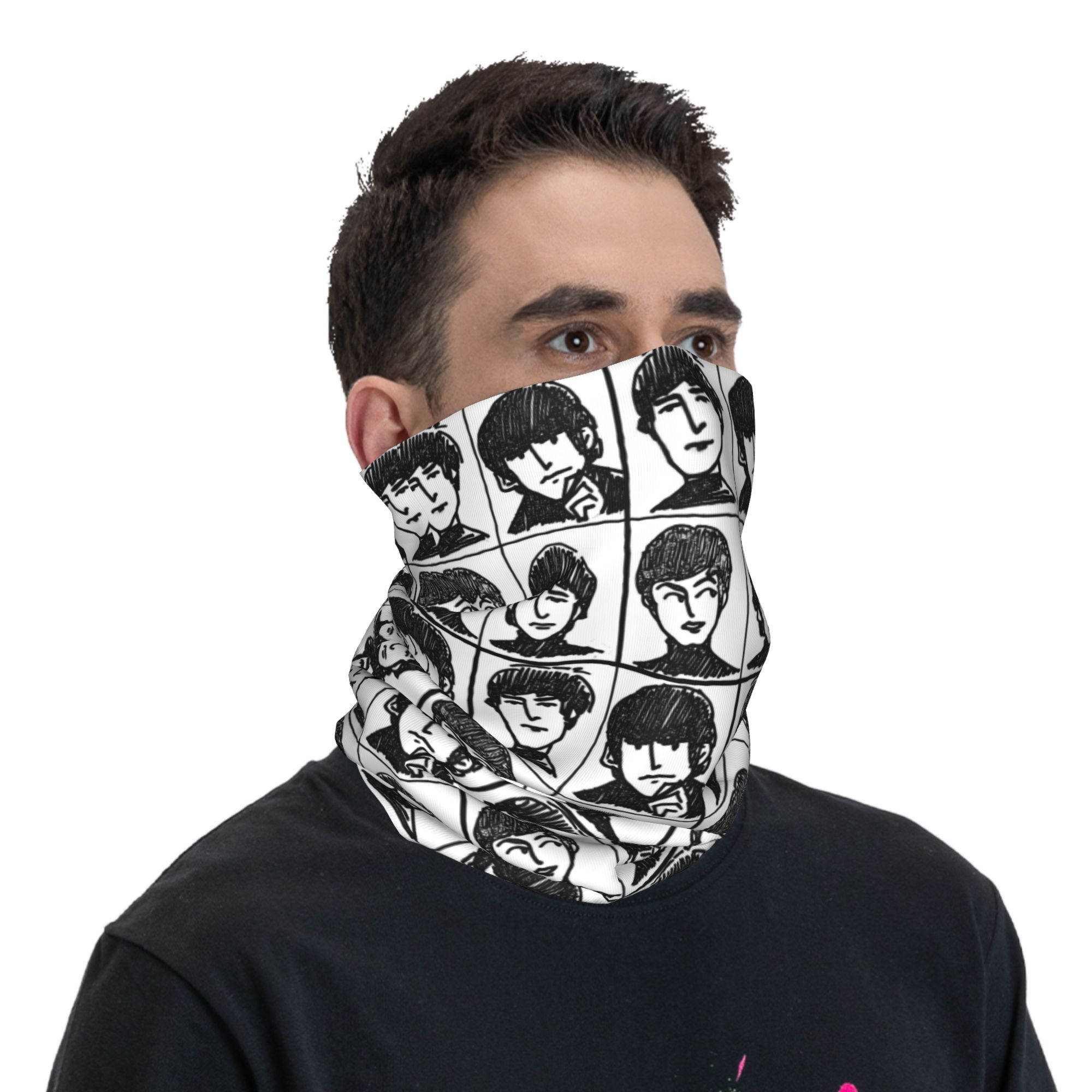 Bandana Leher Musim Dingin The - Neck Gaiter Fleece ulasan dan harga
