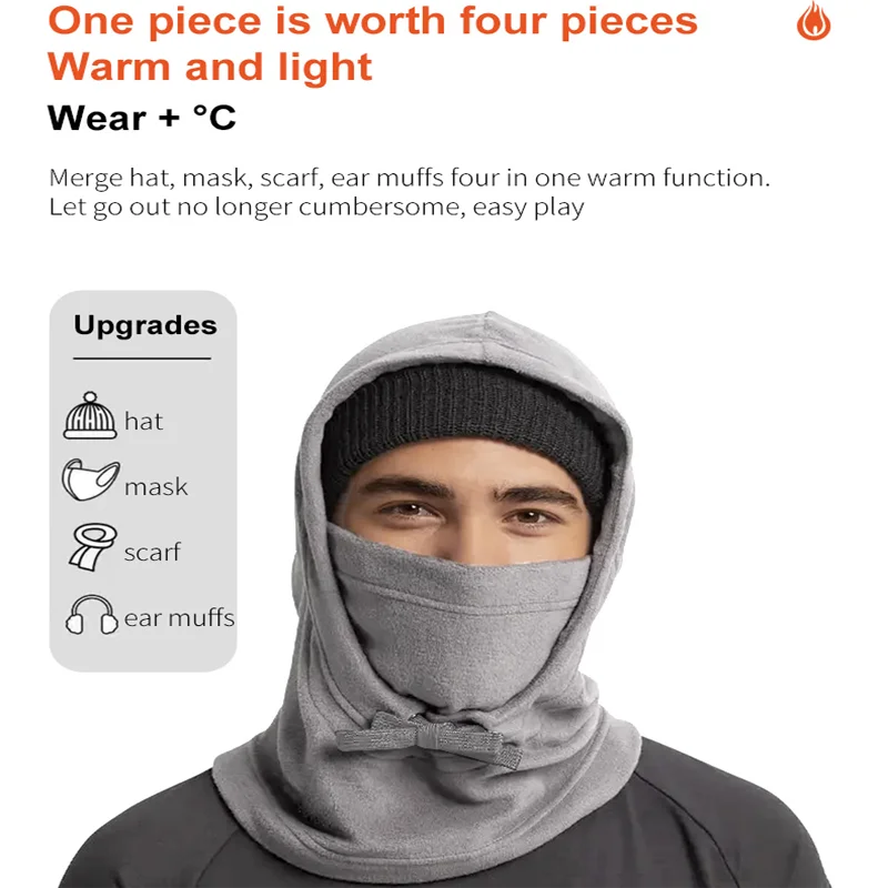 Bulan helm sepeda motor Balacl - Balaclava Ski Mask ulasan dan harga