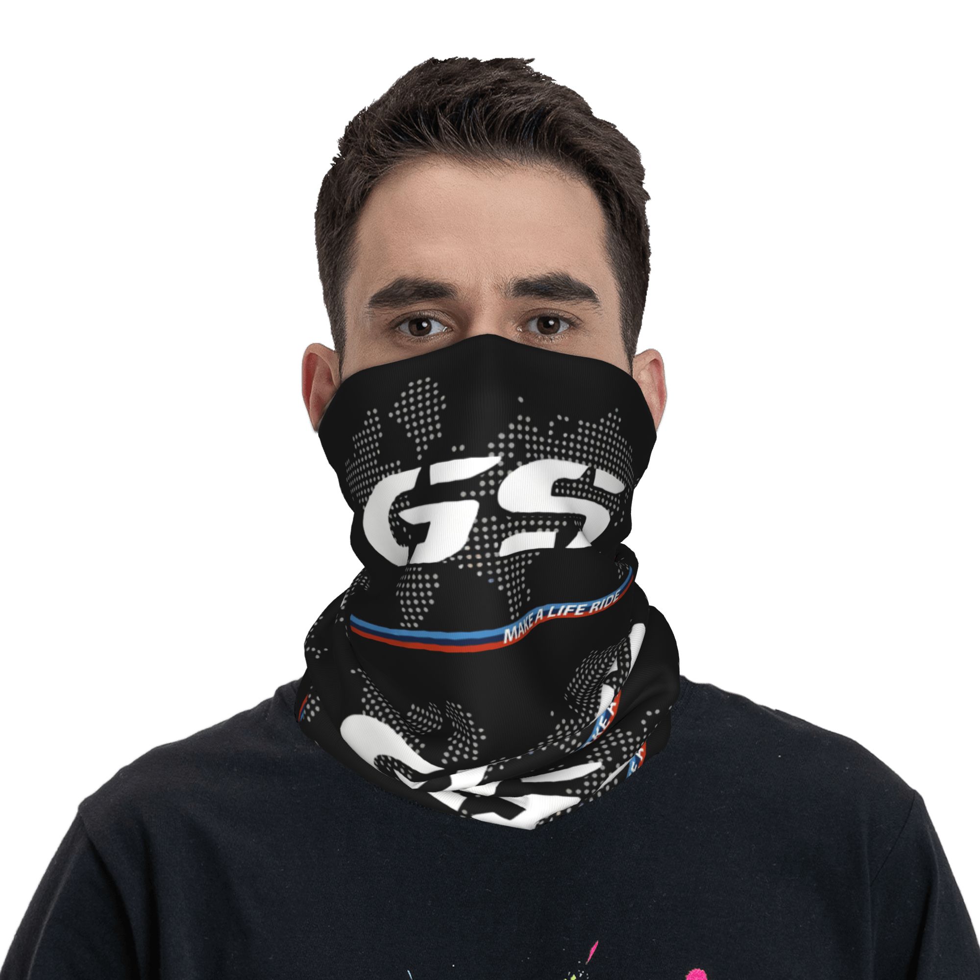 Penutup Leher Sepeda Motor Cus - Neck Gaiter Fleece ulasan dan harga