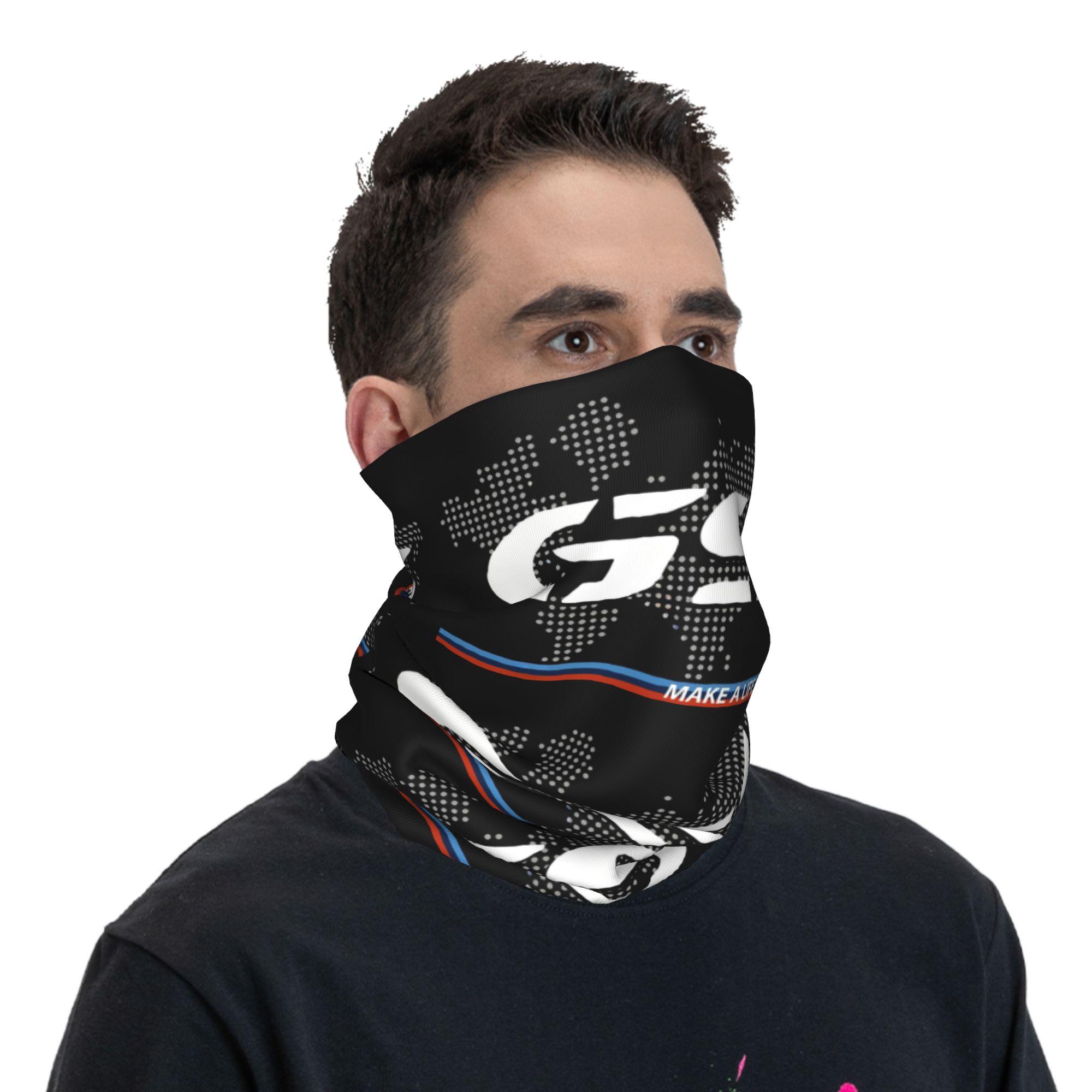 Penutup Leher Sepeda Motor Cus - Neck Gaiter Fleece ulasan dan harga