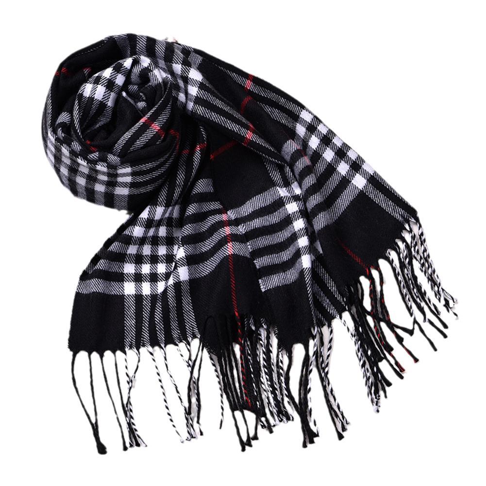Syal Musim Dingin Gaya Inggris - Wool Scarf Men ulasan dan harga