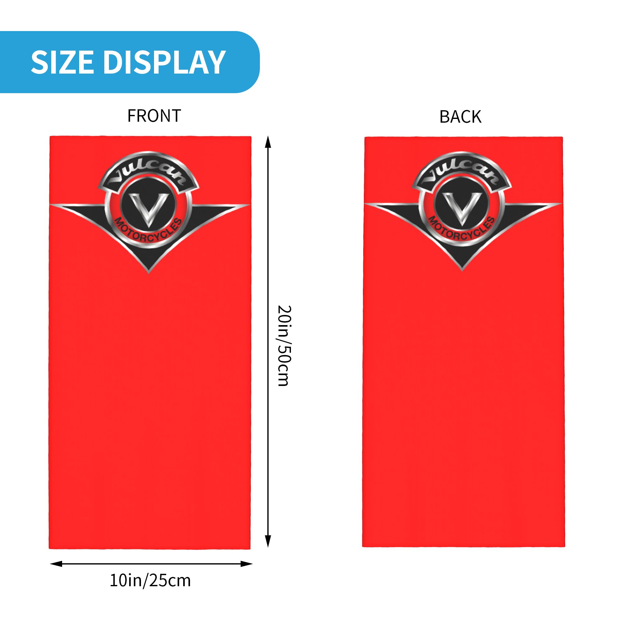 Bandana V-Vulcans Khusus Musim - Neck Gaiter Fleece ulasan dan harga